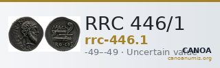RRC 446/1 — CANOA