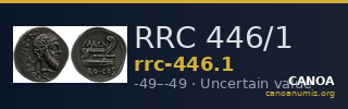RRC 446/1 — CANOA
