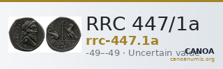 RRC 447/1a — CANOA