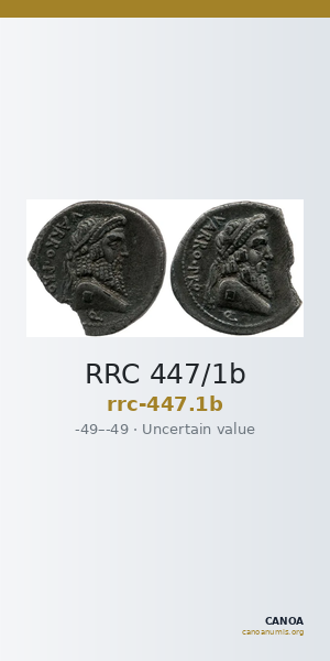 RRC 447/1b — CANOA