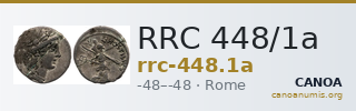 RRC 448/1a — CANOA