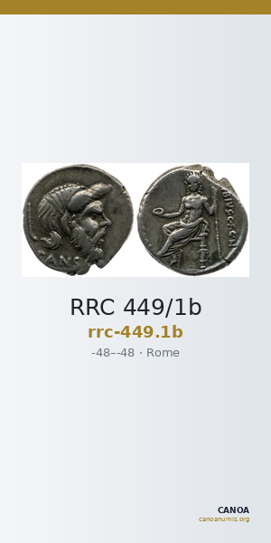 RRC 449/1b — CANOA