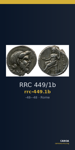 RRC 449/1b — CANOA