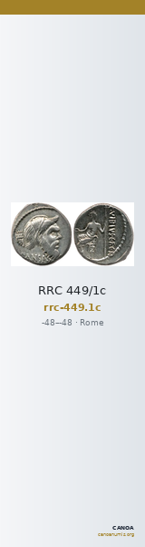 RRC 449/1c — CANOA