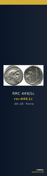 RRC 449/1c — CANOA