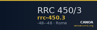 RRC 450/3 — CANOA