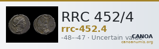 RRC 452/4 — CANOA