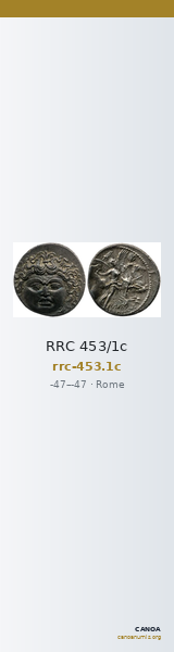 RRC 453/1c — CANOA