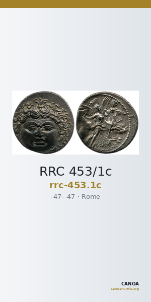 RRC 453/1c — CANOA