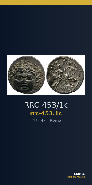 RRC 453/1c — CANOA