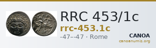 RRC 453/1c — CANOA