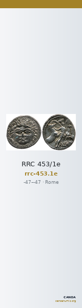RRC 453/1e — CANOA