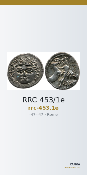 RRC 453/1e — CANOA