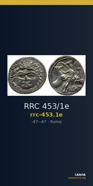 RRC 453/1e — CANOA