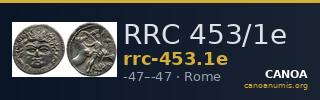RRC 453/1e — CANOA