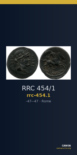 RRC 454/1 — CANOA