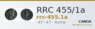 RRC 455/1a — CANOA