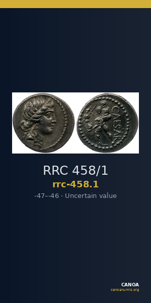RRC 458/1 — CANOA