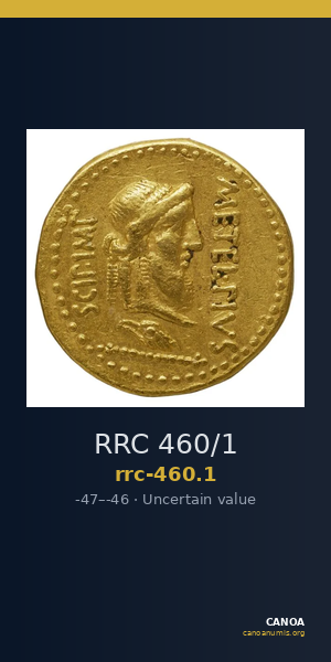 RRC 460/1 — CANOA