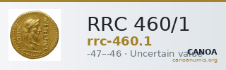 RRC 460/1 — CANOA
