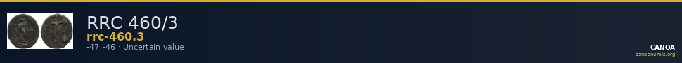 RRC 460/3 — CANOA