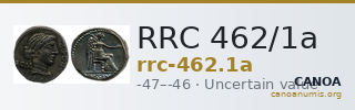 RRC 462/1a — CANOA