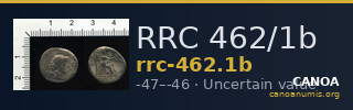 RRC 462/1b — CANOA