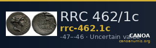 RRC 462/1c — CANOA