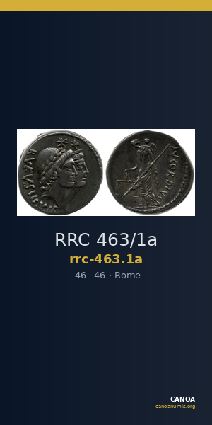 RRC 463/1a — CANOA