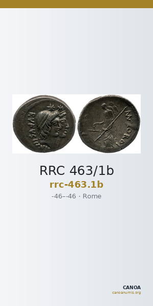 RRC 463/1b — CANOA