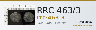 RRC 463/3 — CANOA