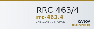 RRC 463/4 — CANOA