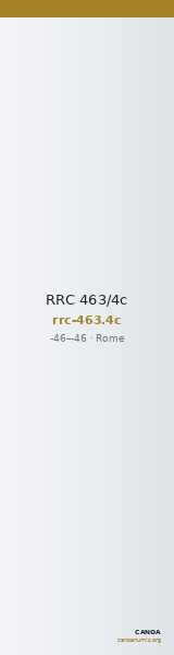 RRC 463/4c — CANOA