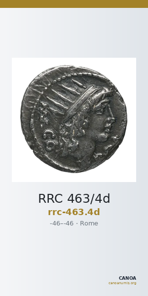 RRC 463/4d — CANOA