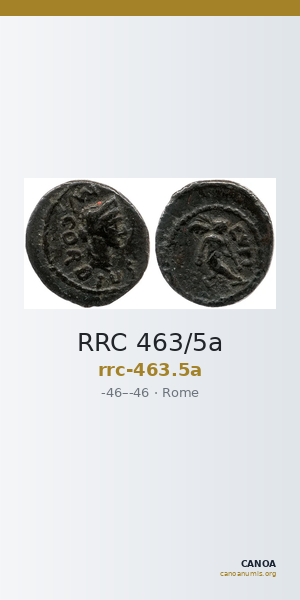 RRC 463/5a — CANOA