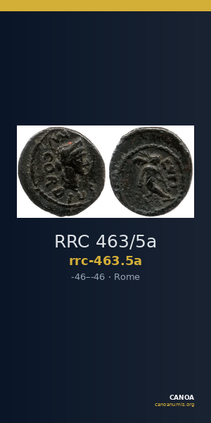 RRC 463/5a — CANOA