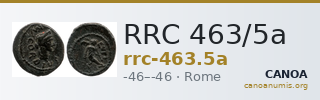 RRC 463/5a — CANOA