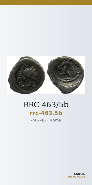 RRC 463/5b — CANOA
