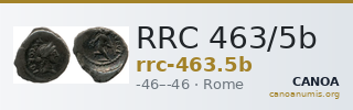 RRC 463/5b — CANOA