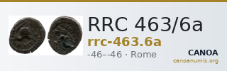 RRC 463/6a — CANOA