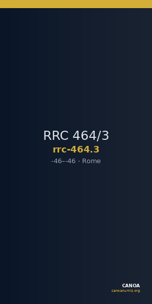 RRC 464/3 — CANOA