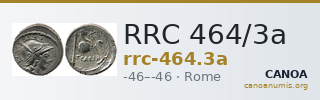 RRC 464/3a — CANOA