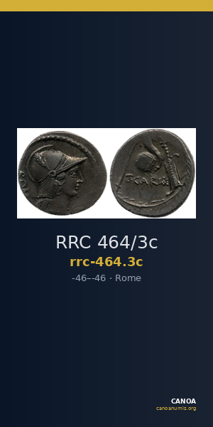 RRC 464/3c — CANOA