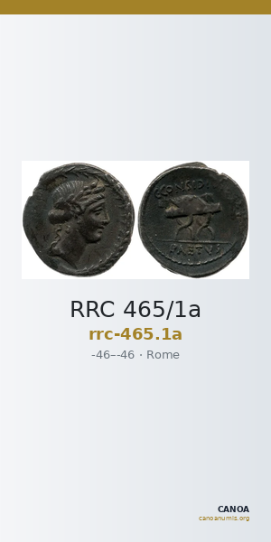 RRC 465/1a — CANOA