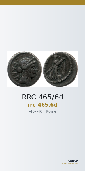 RRC 465/6d — CANOA