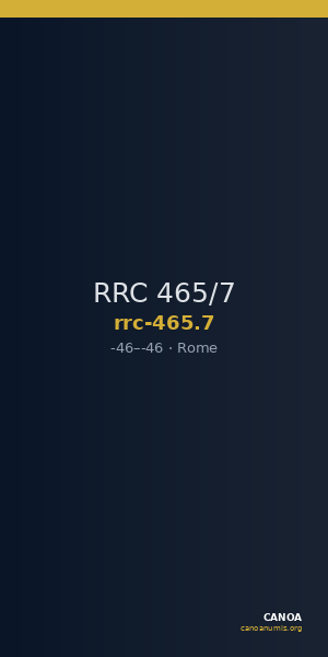 RRC 465/7 — CANOA
