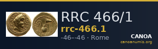 RRC 466/1 — CANOA