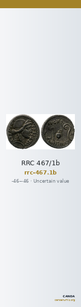 RRC 467/1b — CANOA