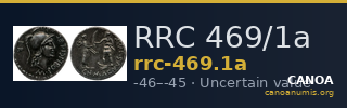 RRC 469/1a — CANOA