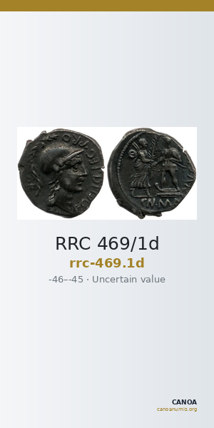 RRC 469/1d — CANOA